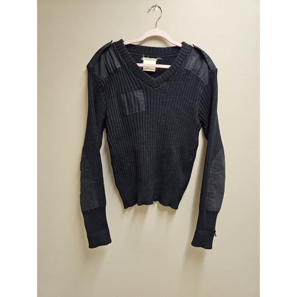 Vintage Other - Vintage‎ Brigade Quartermasters Blue United States Air Force Uniform Wool V-Neck
